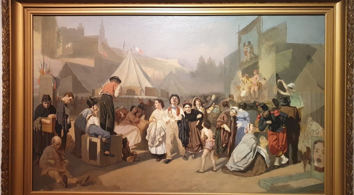 Василий Григорьевич Перов. Праздник в окрестностях Парижа (На Монмартре).