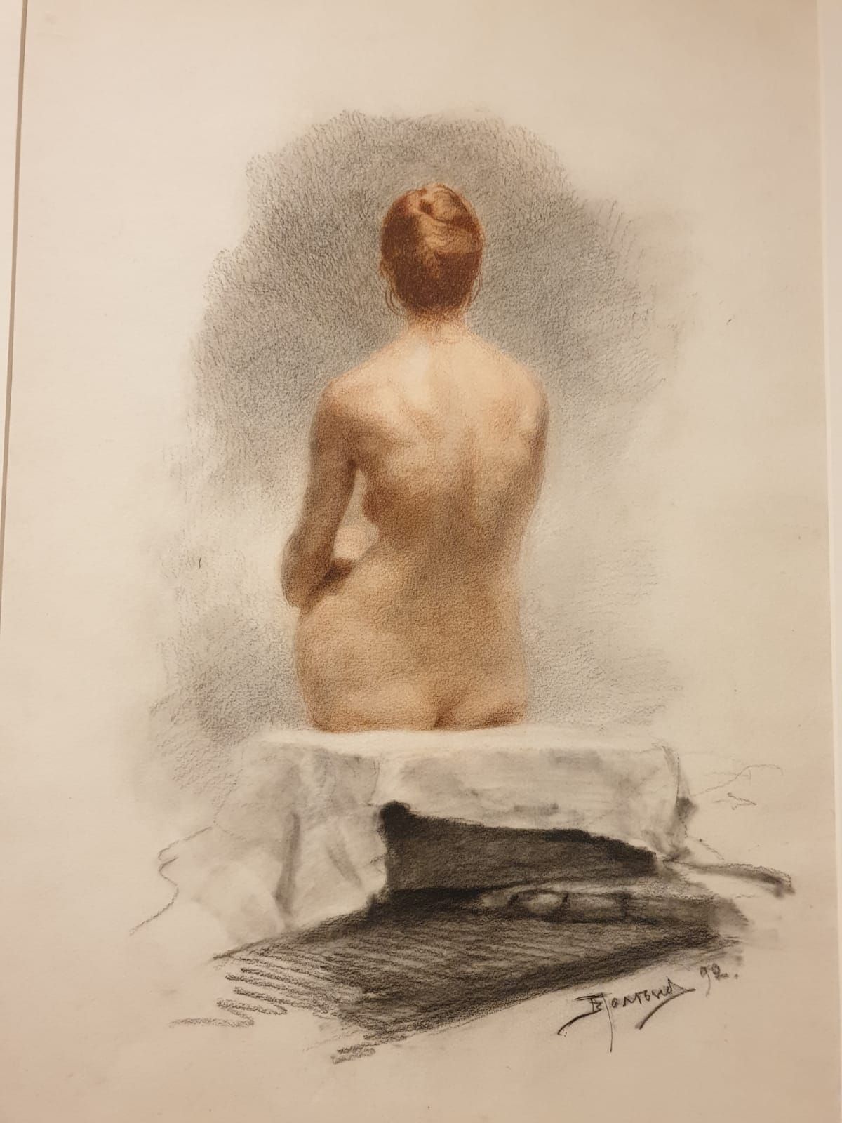 Василий Поленов. Натурщица. 1892