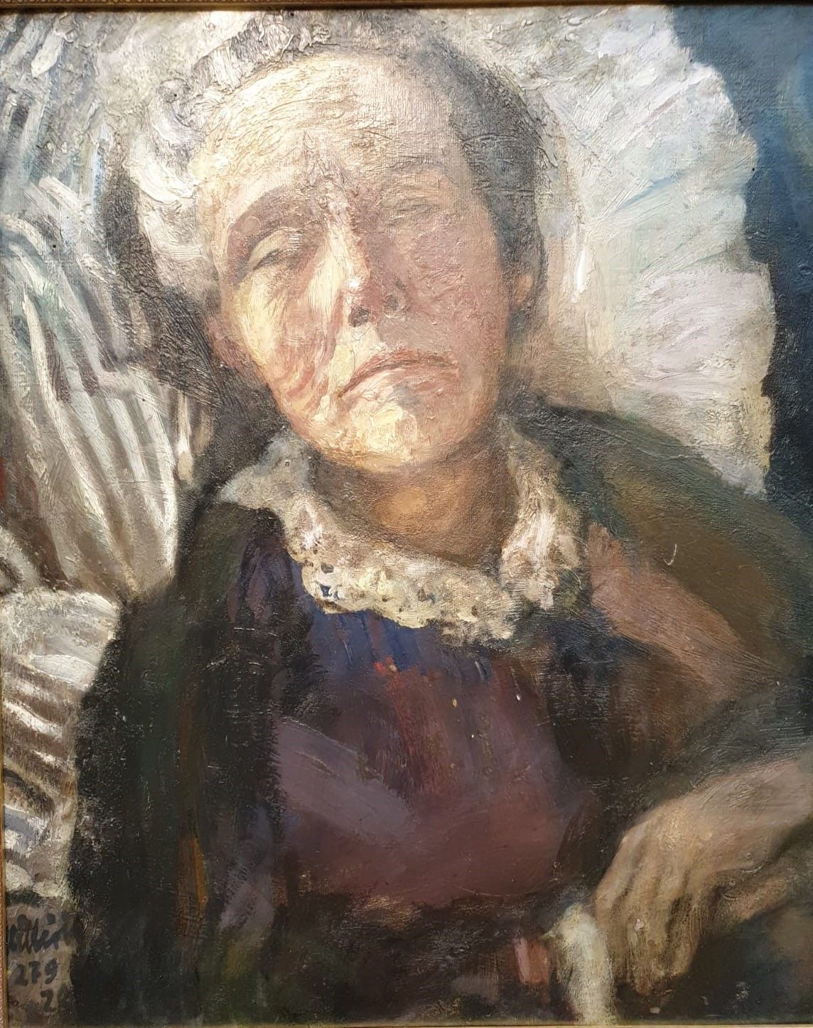 Портрет матери. Больная. 1928