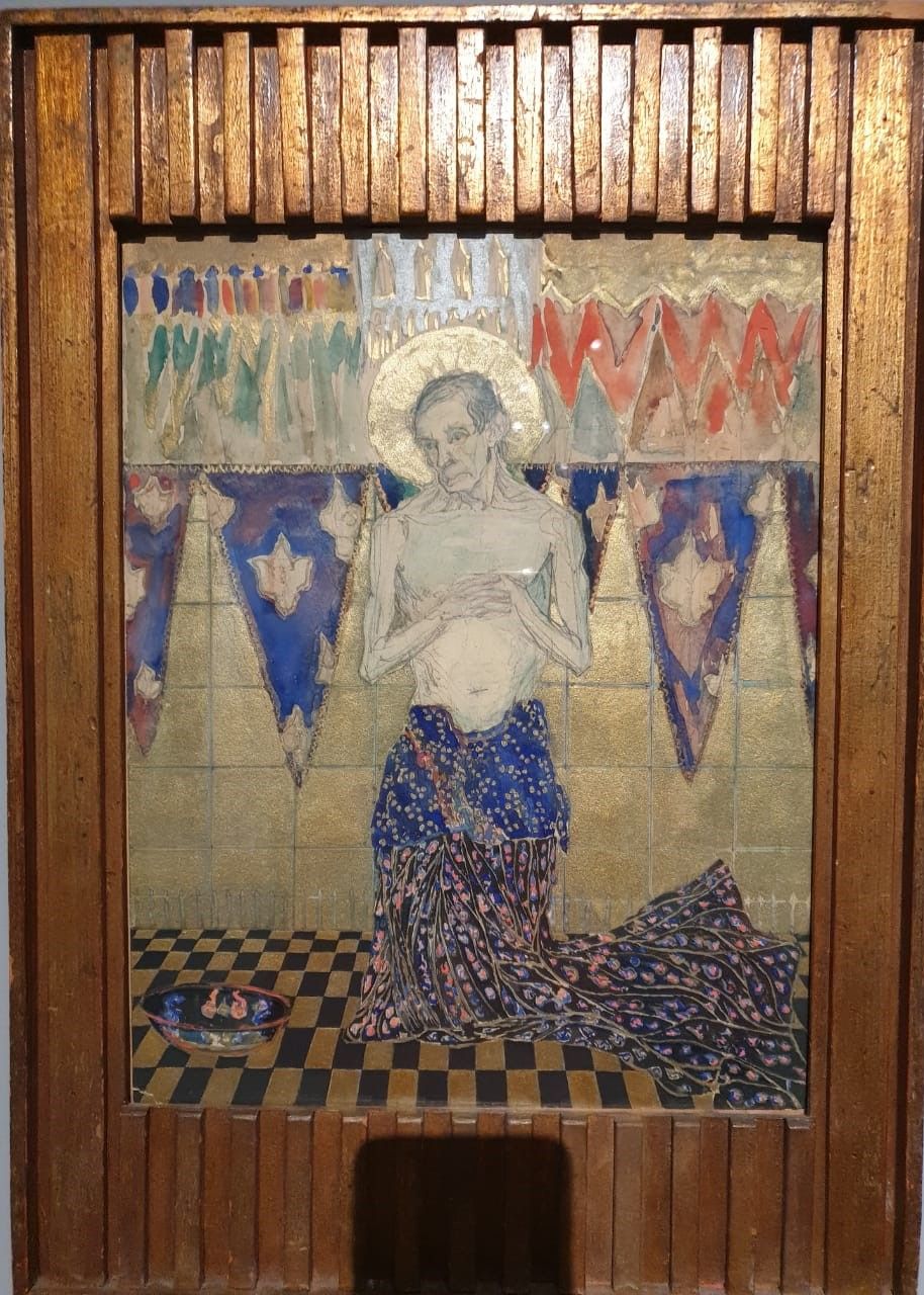 Неизвестный художник. Святой 1900-е. Собрание Михаила Каменского