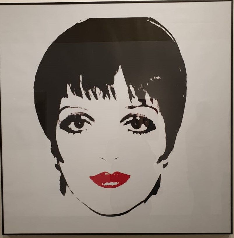 Энди Уорхол. Лайза Миннелли. 1978. Шелкография, музейный картон
