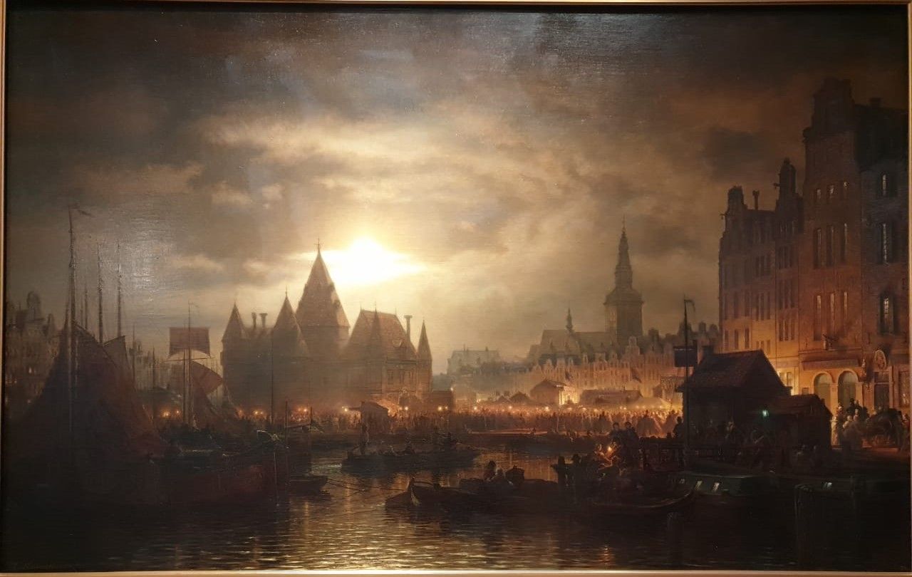 Ярмарка в Амстердаме. 1860
