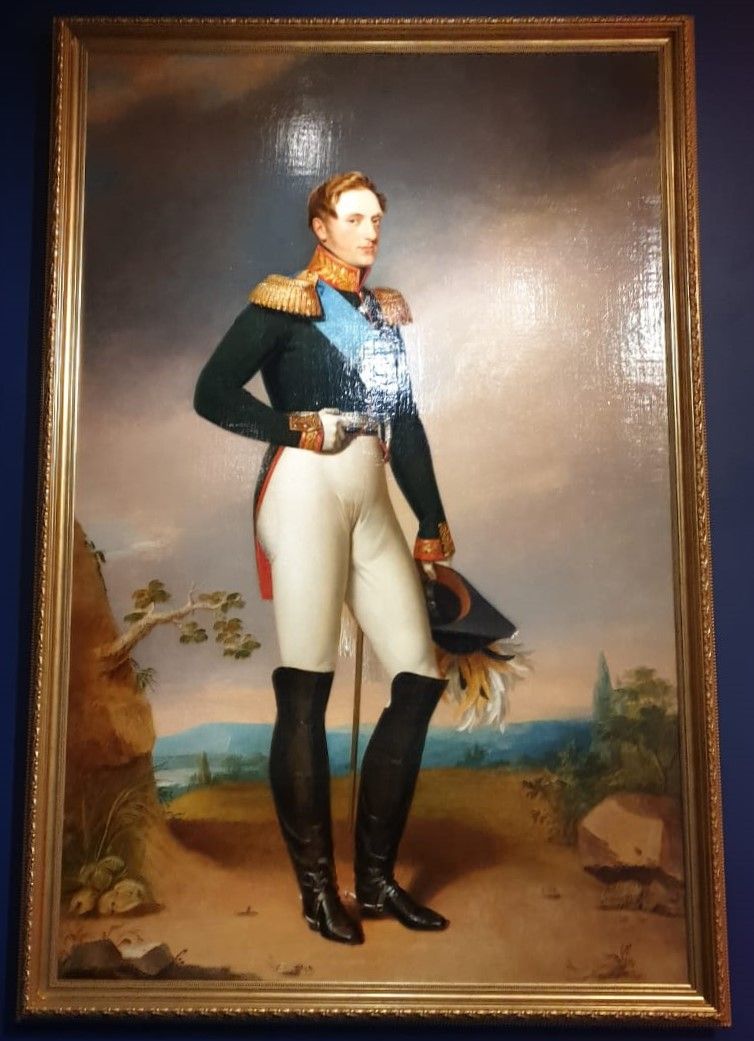 Д.Доу. Портрет императора Николая I. 1826 г. Вариант-повторение портрета 1821 г.