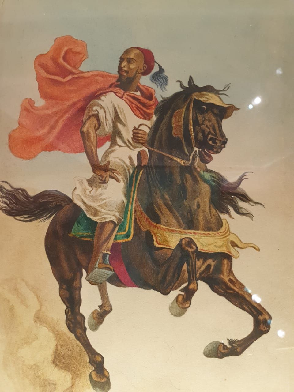 А.В.Щусев Арабский всадник 1889 ГТГ
