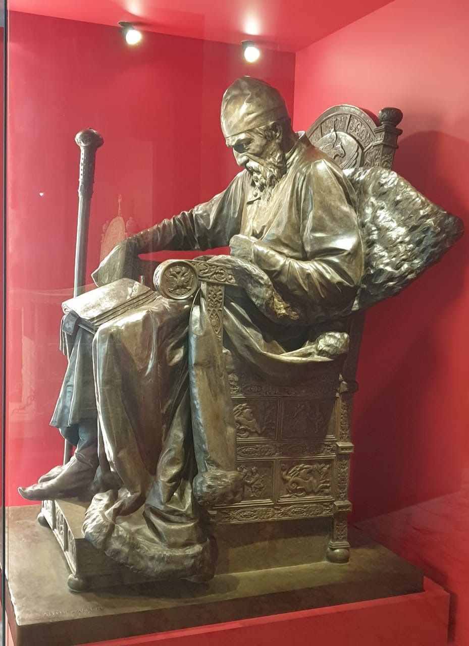М.М.Антокольский Иван Грозный Санкт-Петрбург, 1870-е гг. Бронза, литье