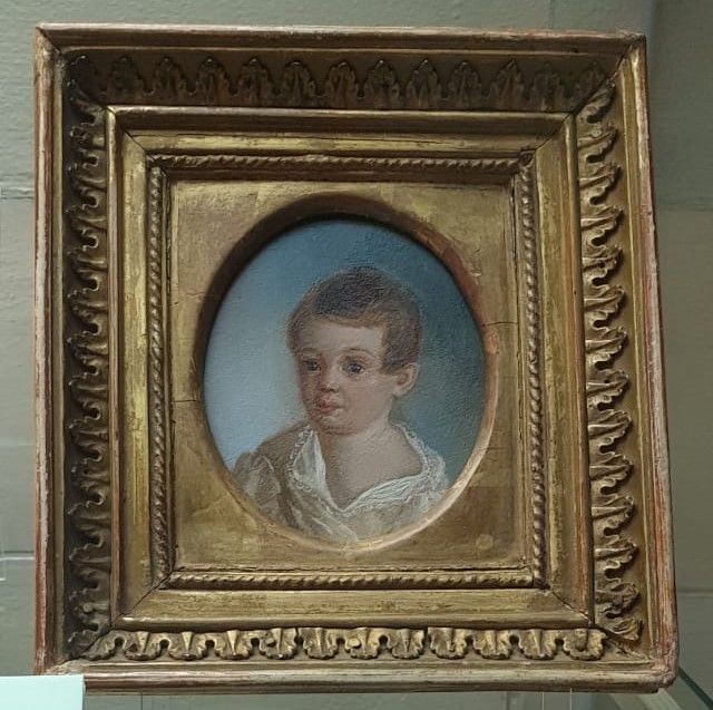 Н.М.Брук с оригинала К.де Местра Портрет А.С.Пушкина - ребенка., 1980