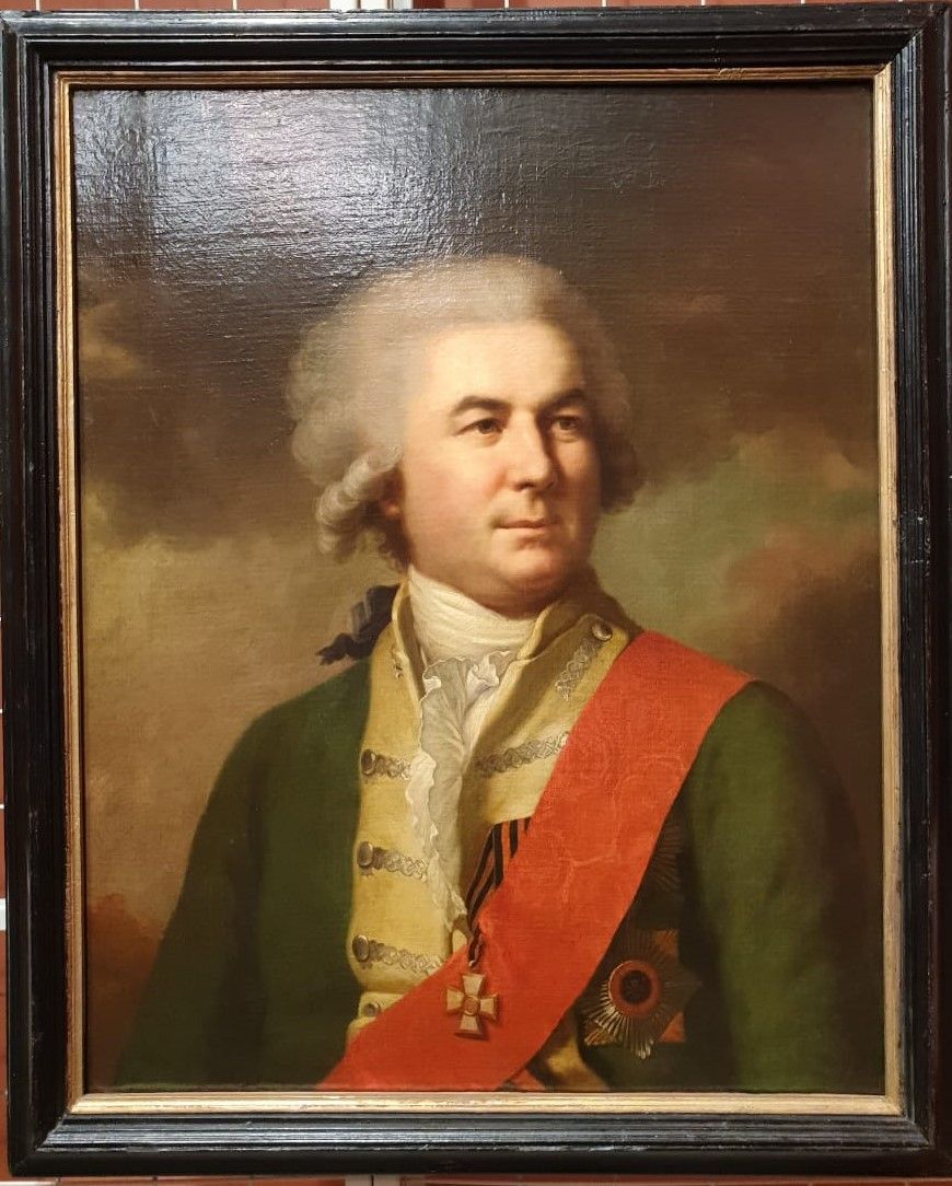 Иоганн-Баттист Лампи-старший 1751-1830 Портрет Петра Васильевича Завадского