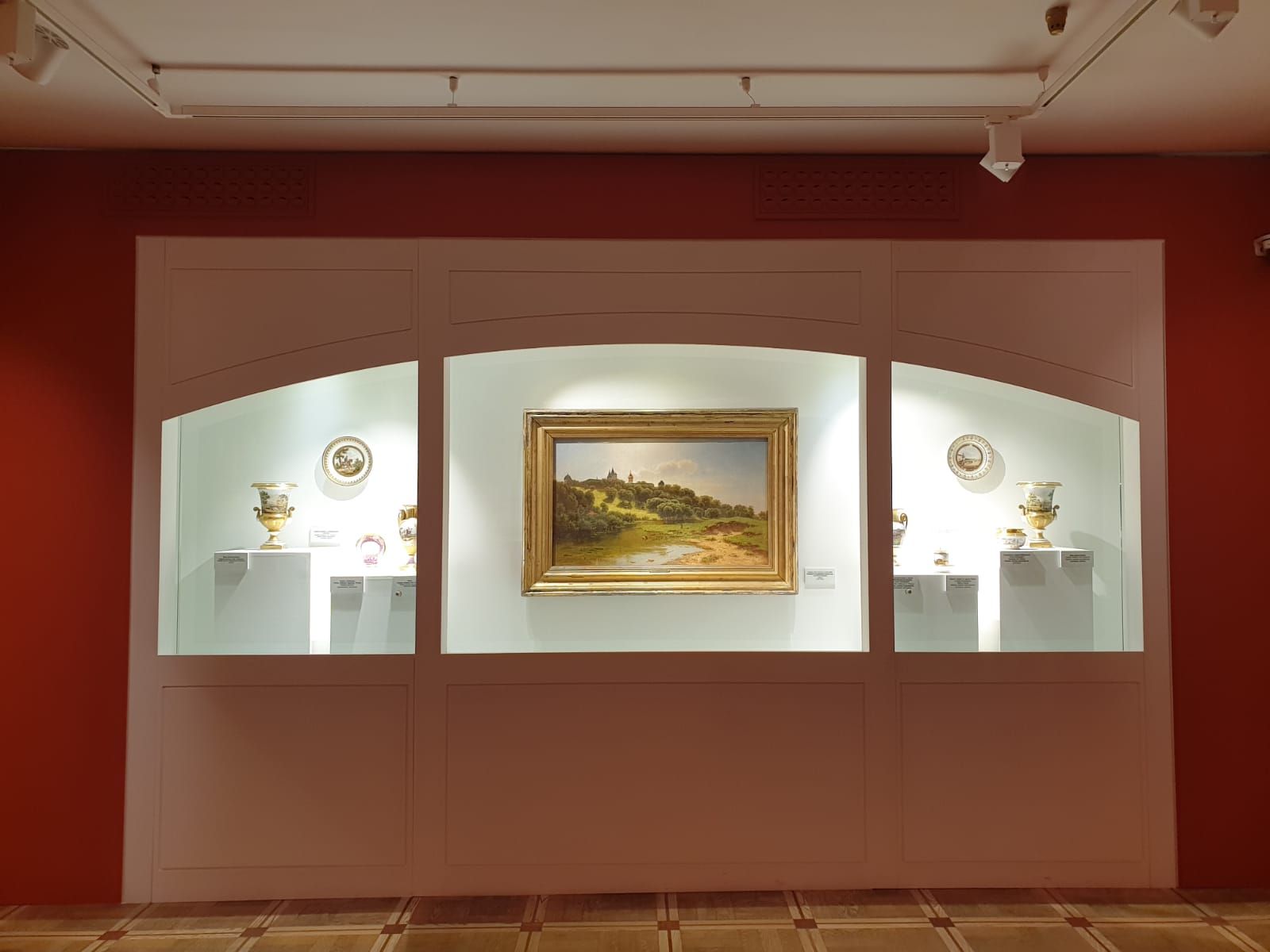 Каменев Л.Л. (1833-1886) Саввино-Сторожевский монастырь под Звенигородом 1860-е Холст, масло