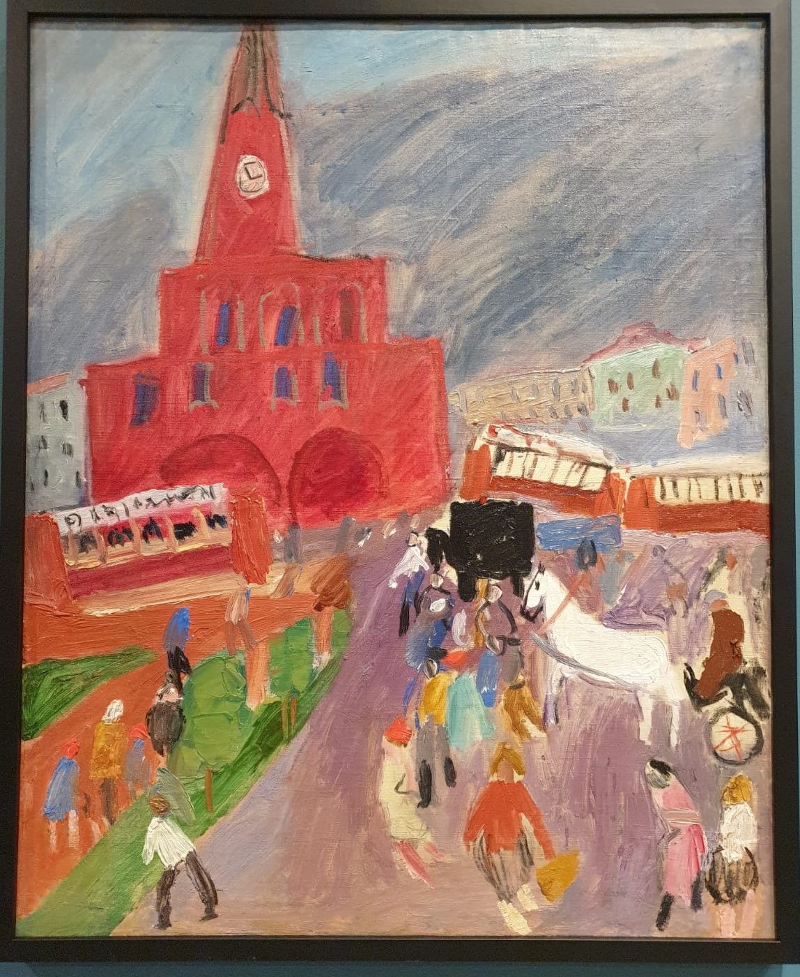 Татьяна Маврина. Сухарева башня. 1930 Холст, масло