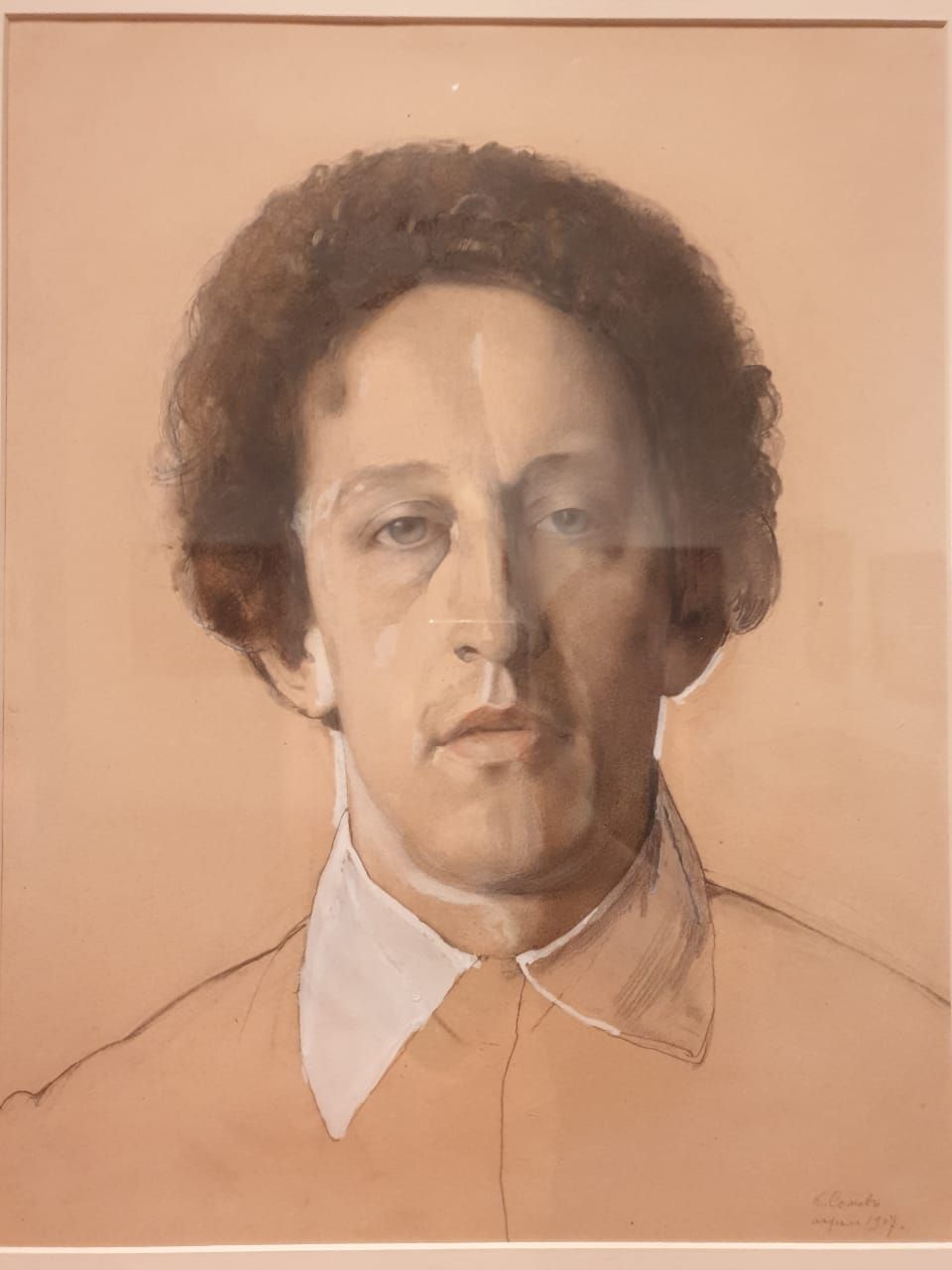Константин Сомов (1869-1939) Портрет А.А.Блока. 1907