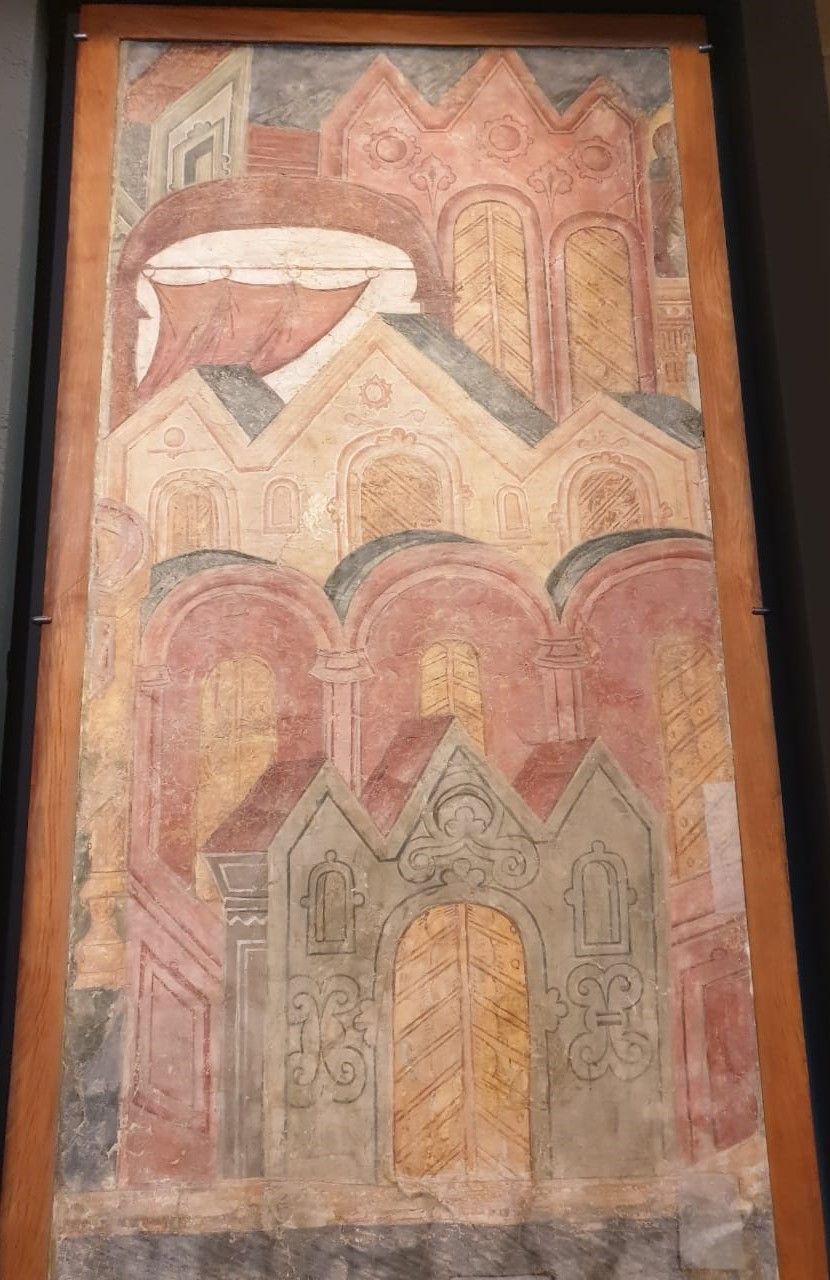 Горний Иерусалим. Фрагмент из цикла Апокалипсис. Фреска 1654.