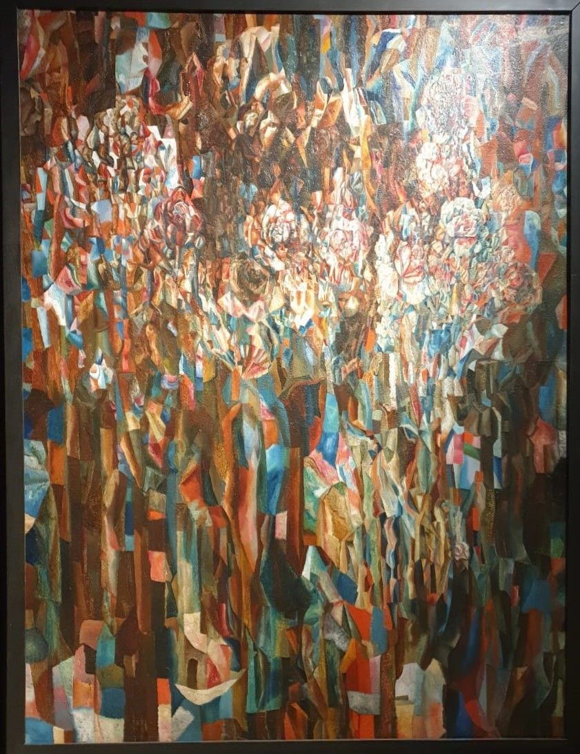 Цветы мирОвого расцвета. 1915. Холст, масло