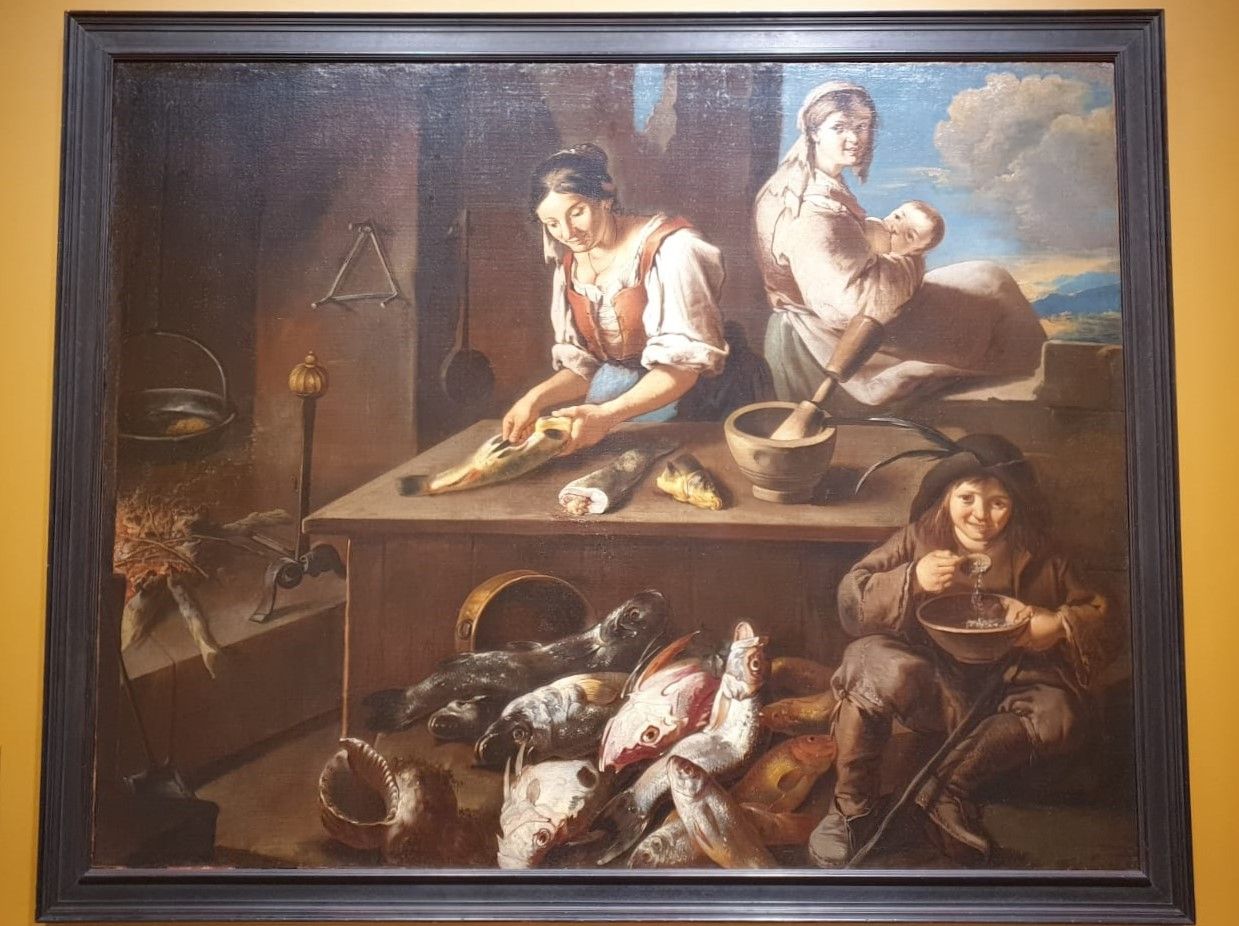 Джакомо Франческо Чиппер 1664-1736 Сцена на кухне