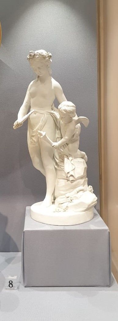 Скульптурная группа Венера с зеркалом. Мануфактура Локре. 1780-е гг. Бисквит, лепка.