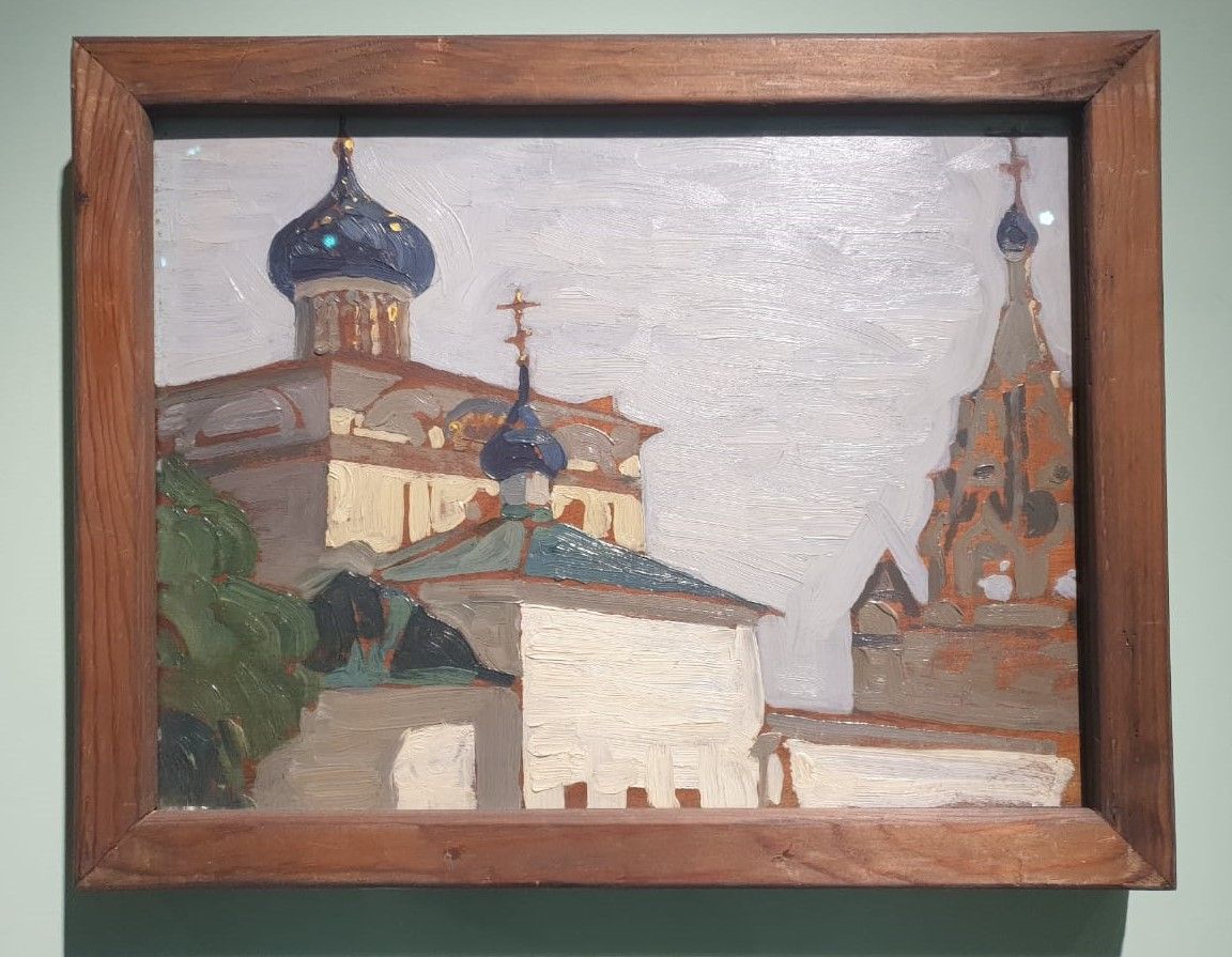 Николай Рерих. Ярославль. Церковь Рождества Христова. 1903. Дерево, масло