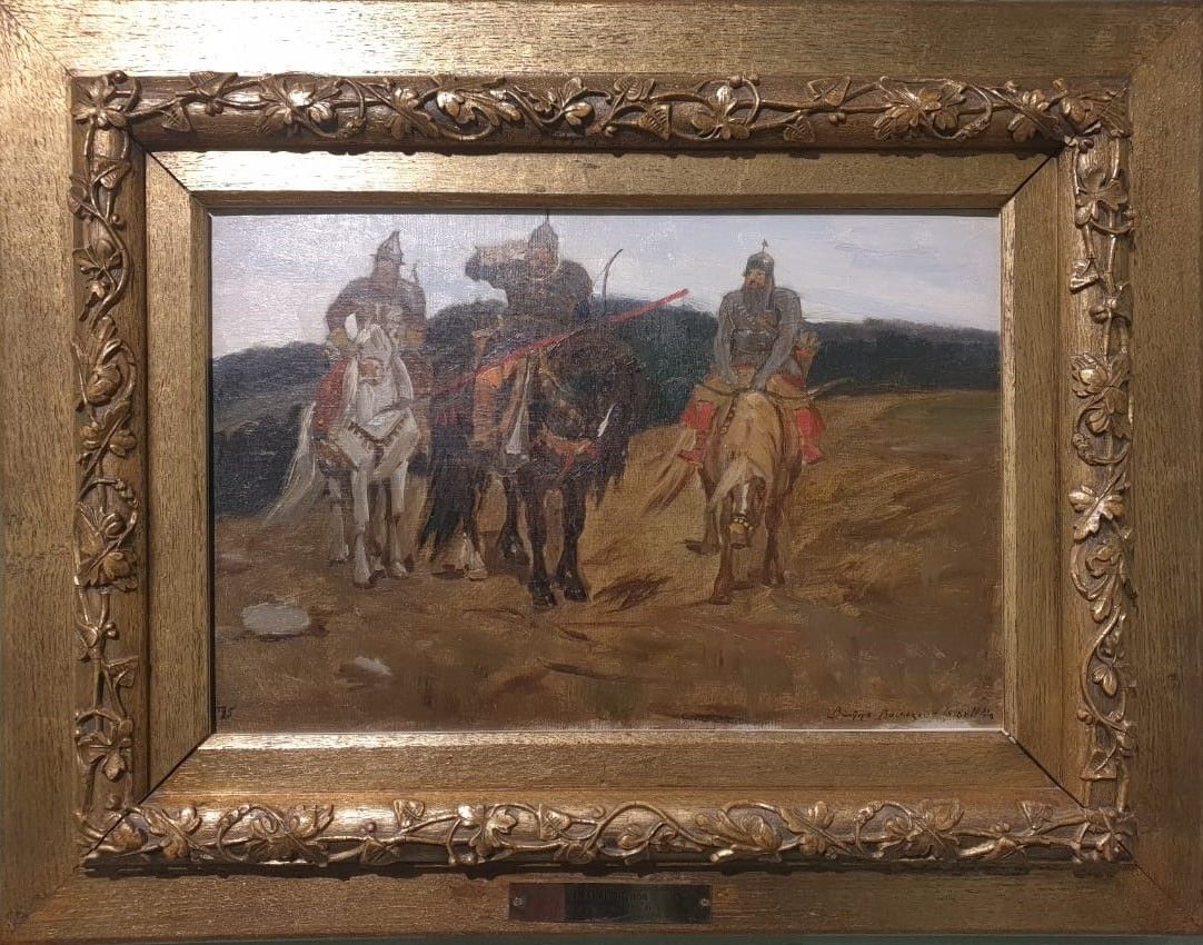 Виктор Васнецов Богатыри 1876 Холст, масло