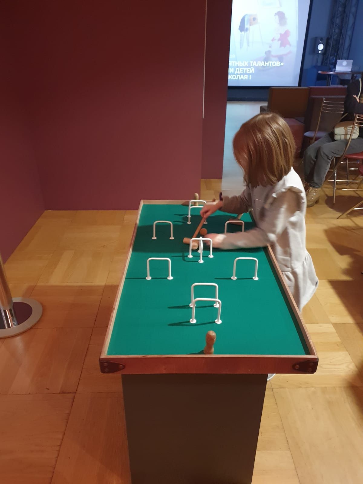 Учимся играть в крокет