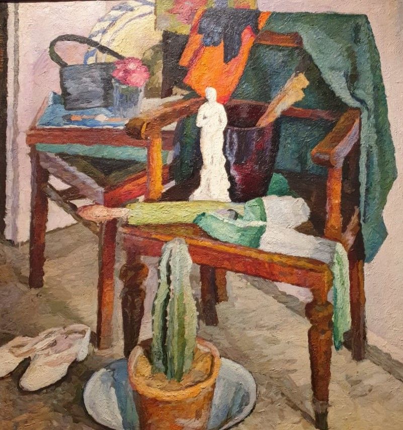 Венера и кактус 1957 Холст, масло