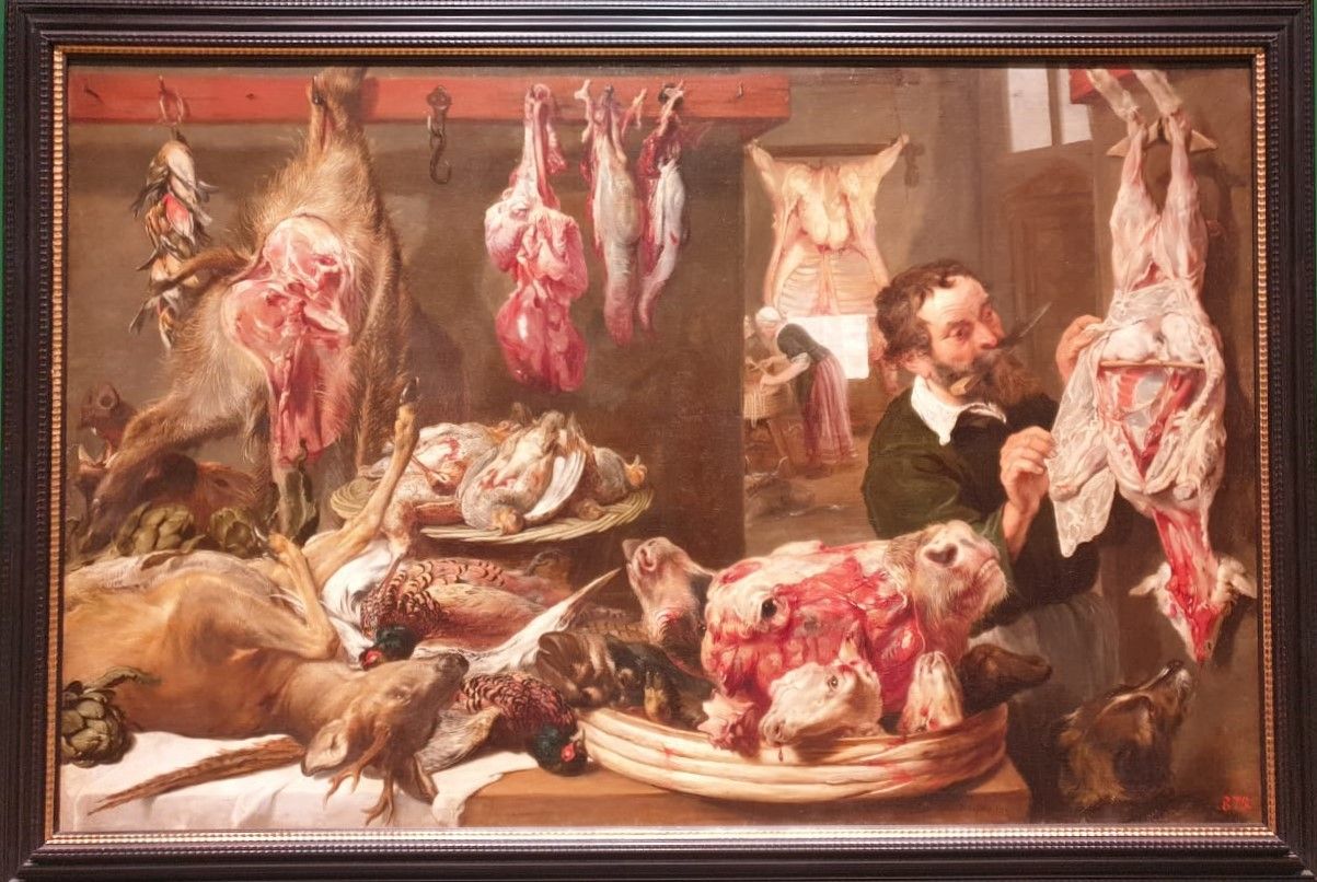 Франс Снейдерс Мясная лавка