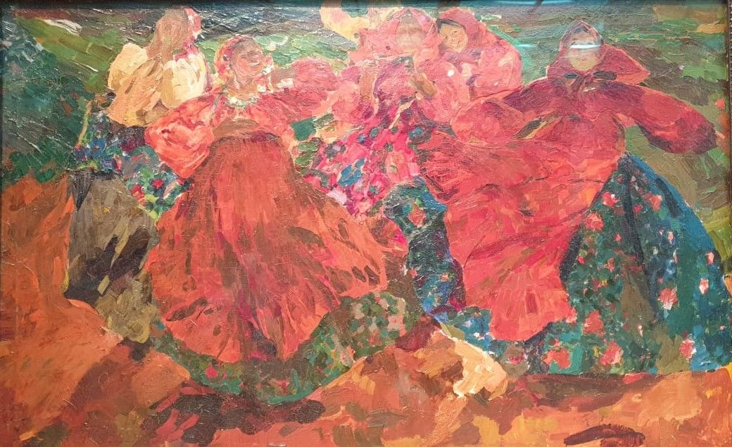 Филипп Малявин Вихрь 1905 холст, масло