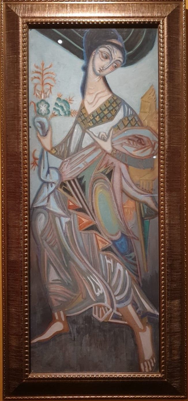 Д.С.Стеллецкий Аллегория "Утро" 1910 картон, бумага, гуашь, темпера
