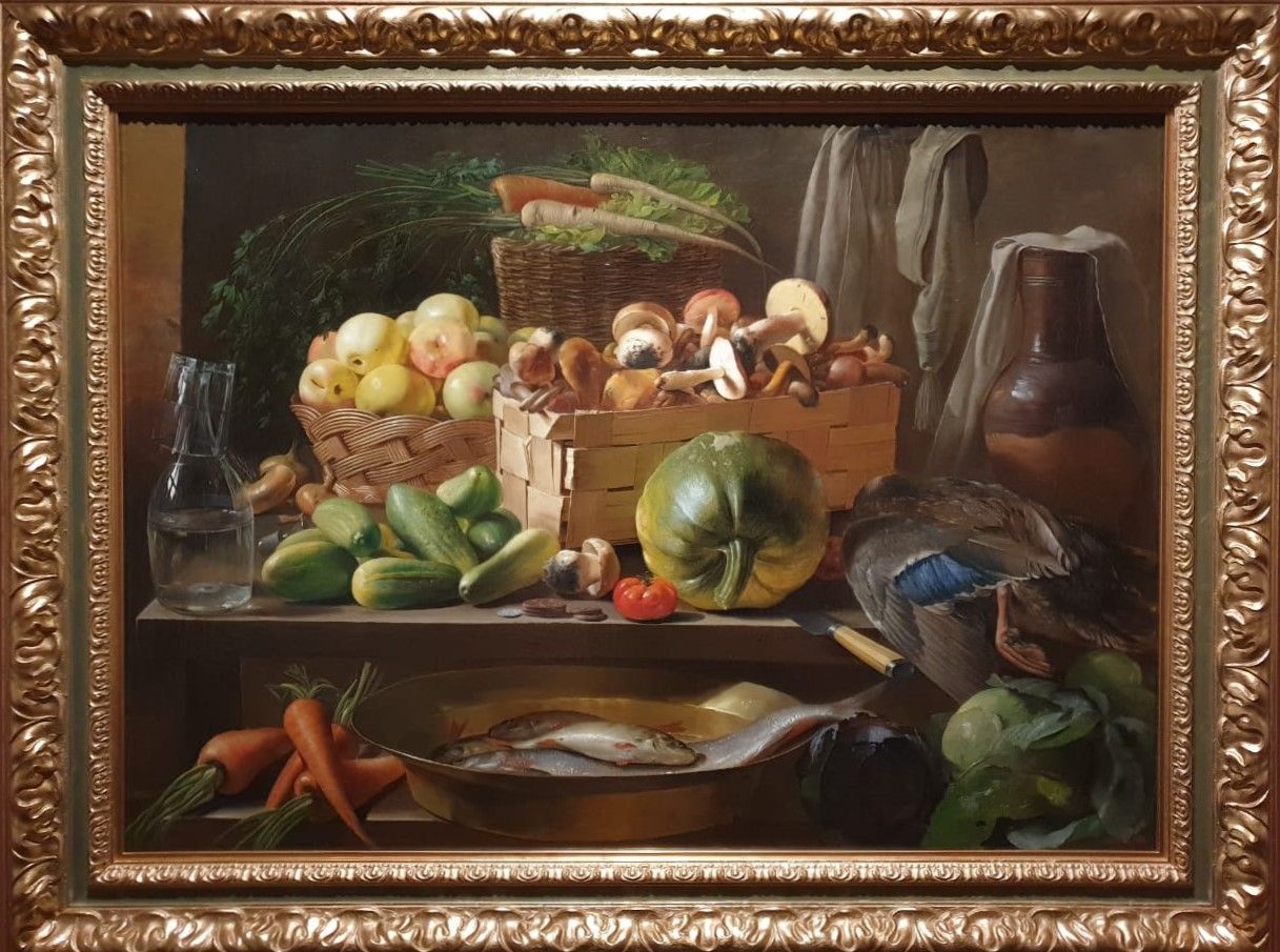 И.Ф.Хруцкий Натюрморт 1839  холст, масло