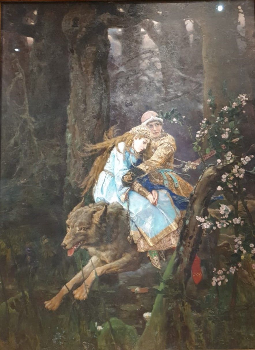 Виктор Васнецов Иван-царевич на сером волке 1889