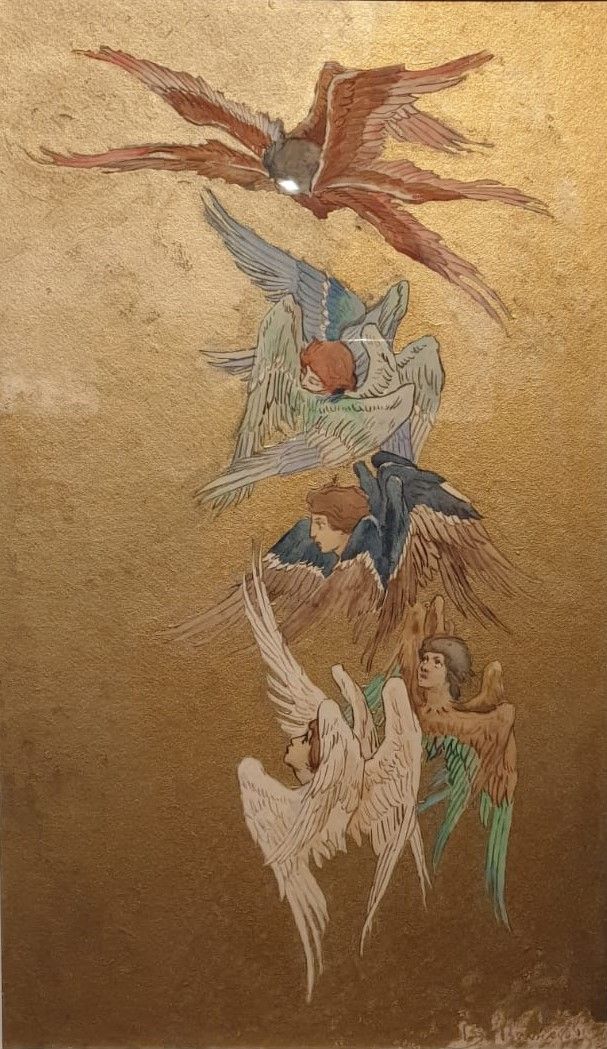 Виктор Васнецов Серафимы 1885-1893