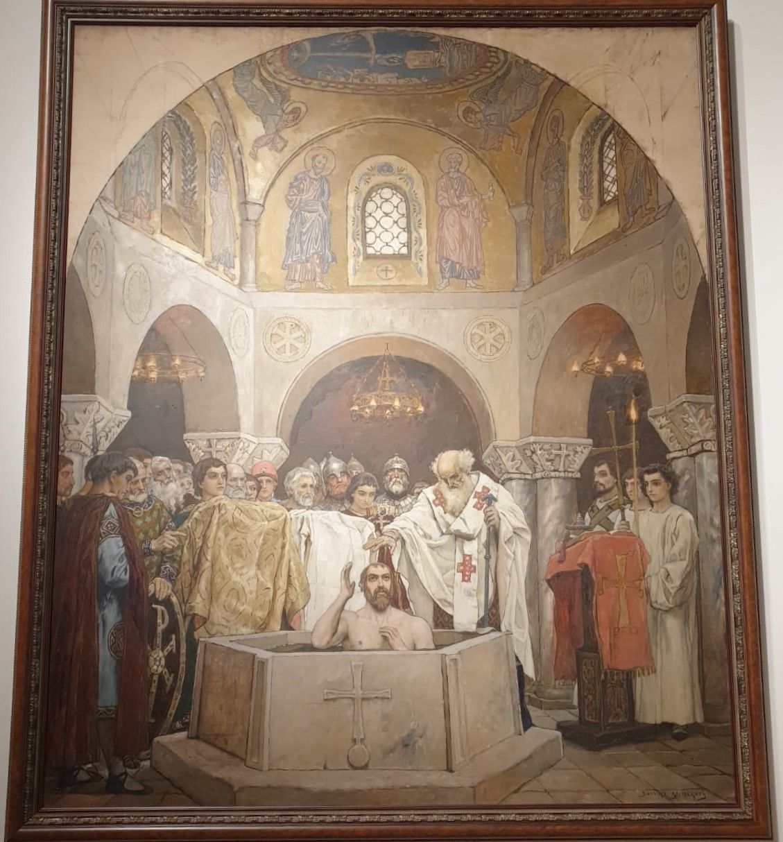 Виктор Васнецов Крещение князя Владимира 1890