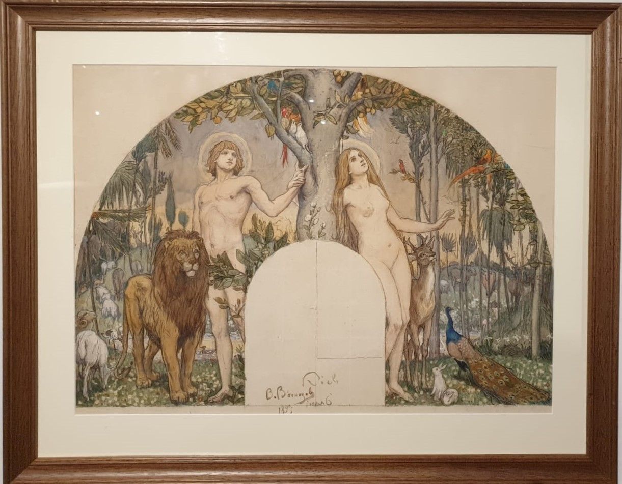 Виктор Васнецов Блаженство рая 1893