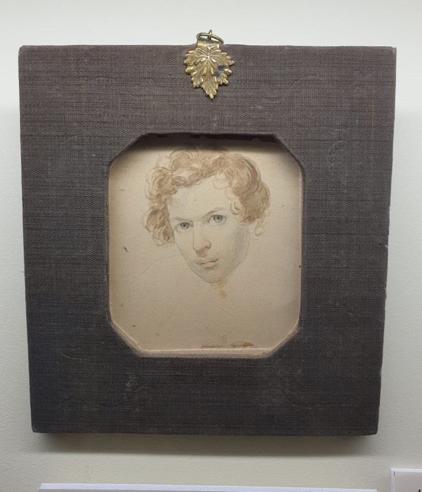 К.П.Брюллов Автопортрет Бумага, акварель 1830-1833