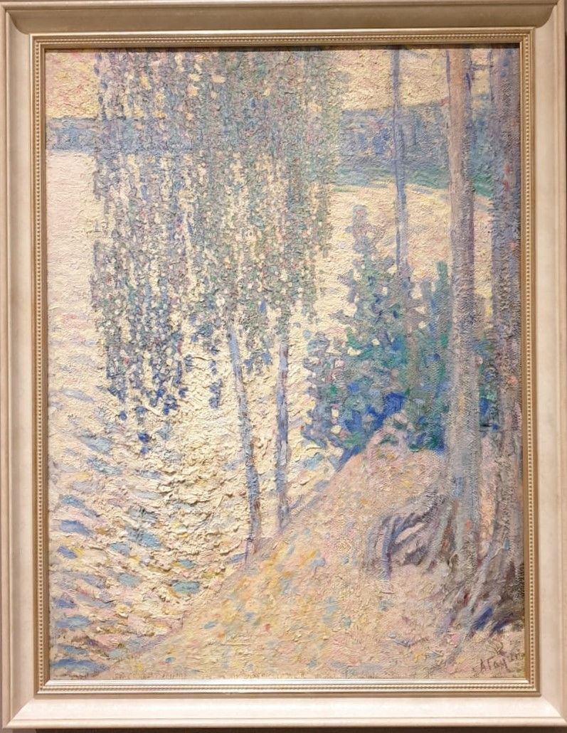 Александр Гауш Березы, 1910-е холст, масло