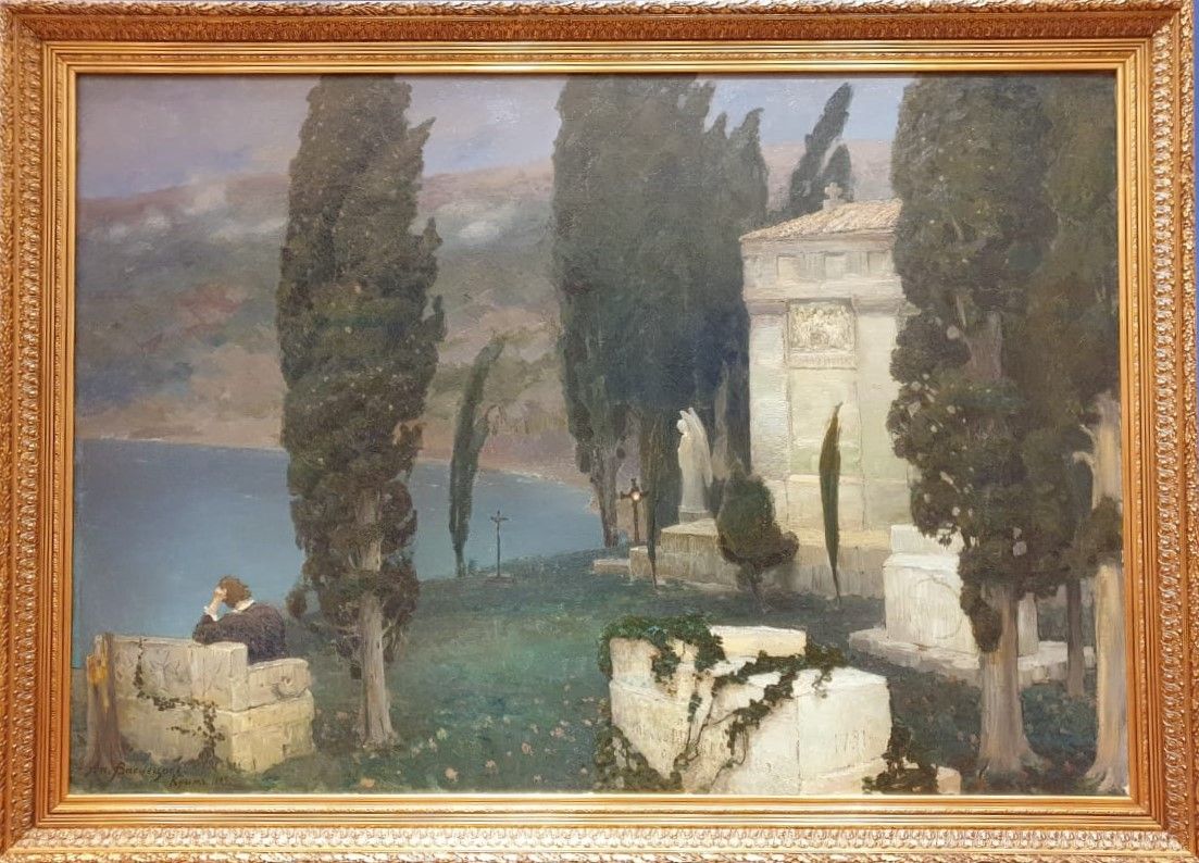Аполлинарий Васнецов Элегия 1893 холст, масло