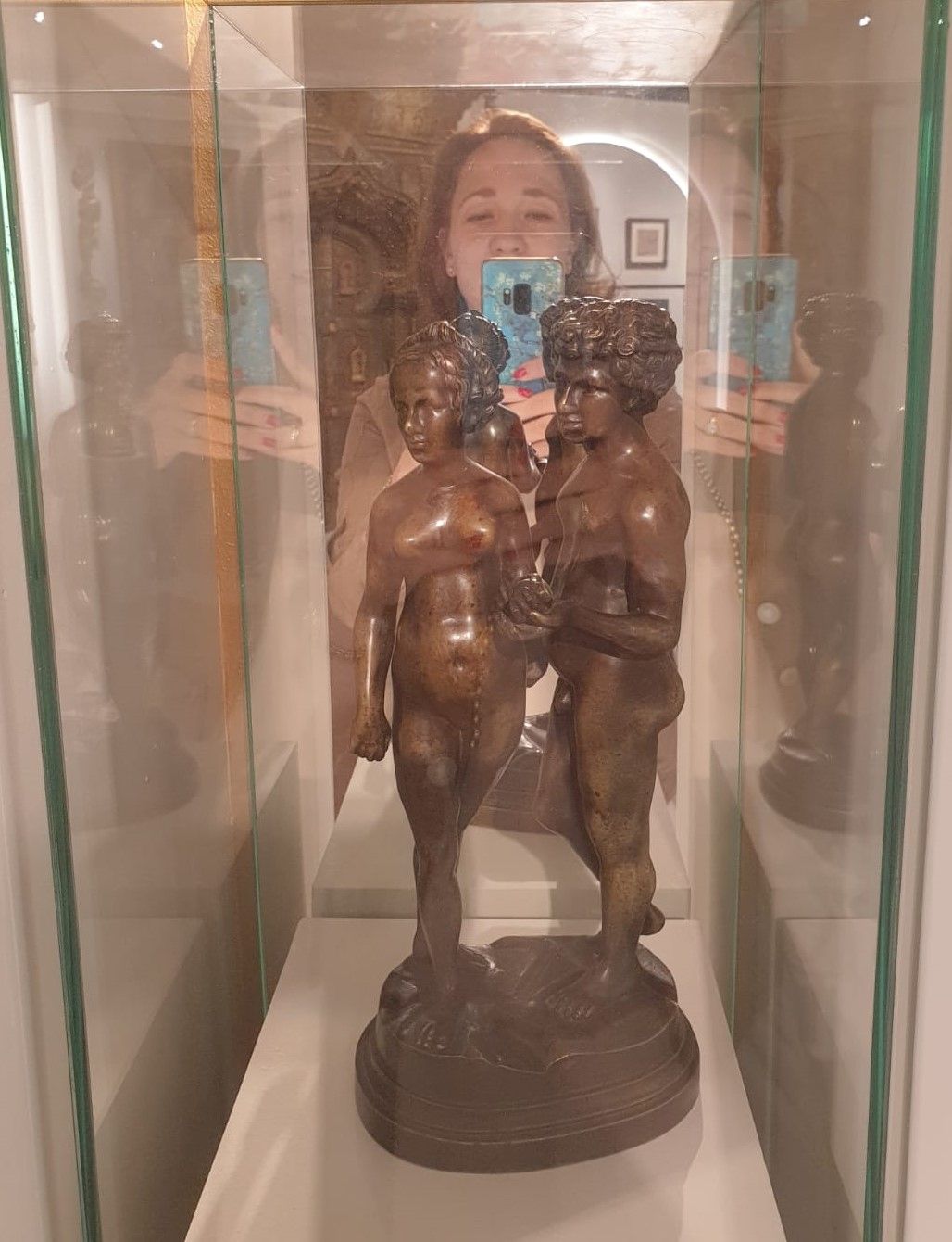 Адриан де Врис Адам и Ева Западная Европа XVIII в. по авторской модели XVI века Бронза, литье, чеканка, патинирование