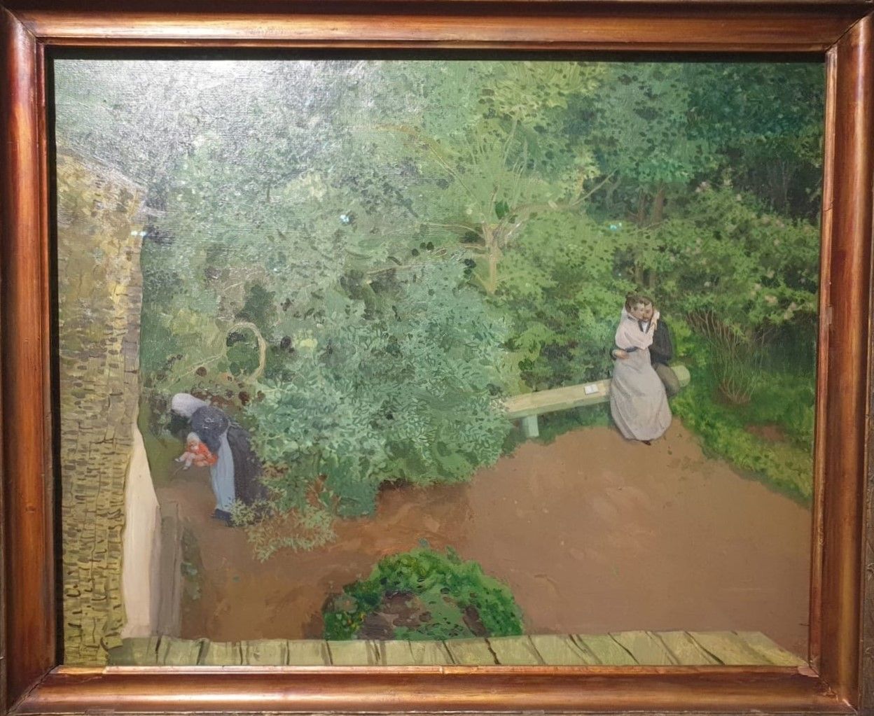 Константин Сомов На даче (Семейное счастье) 1898-1900 холст, масло