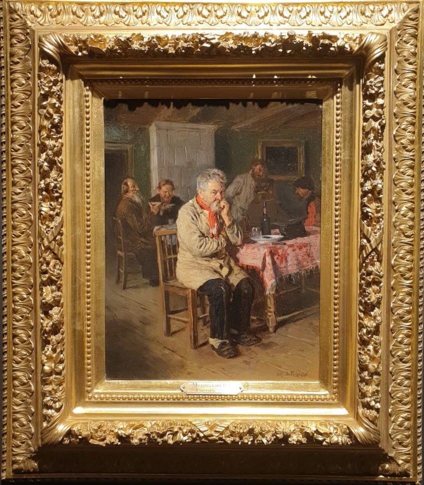 Маковский В.Е. В харчевне 1887 холст, масло
