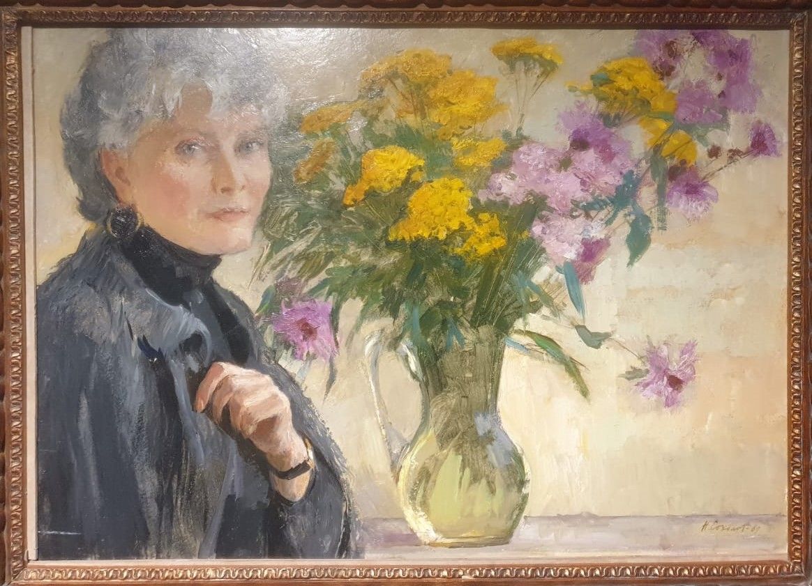 Соколов Н.А. Осенний букет 1962 холст, масло