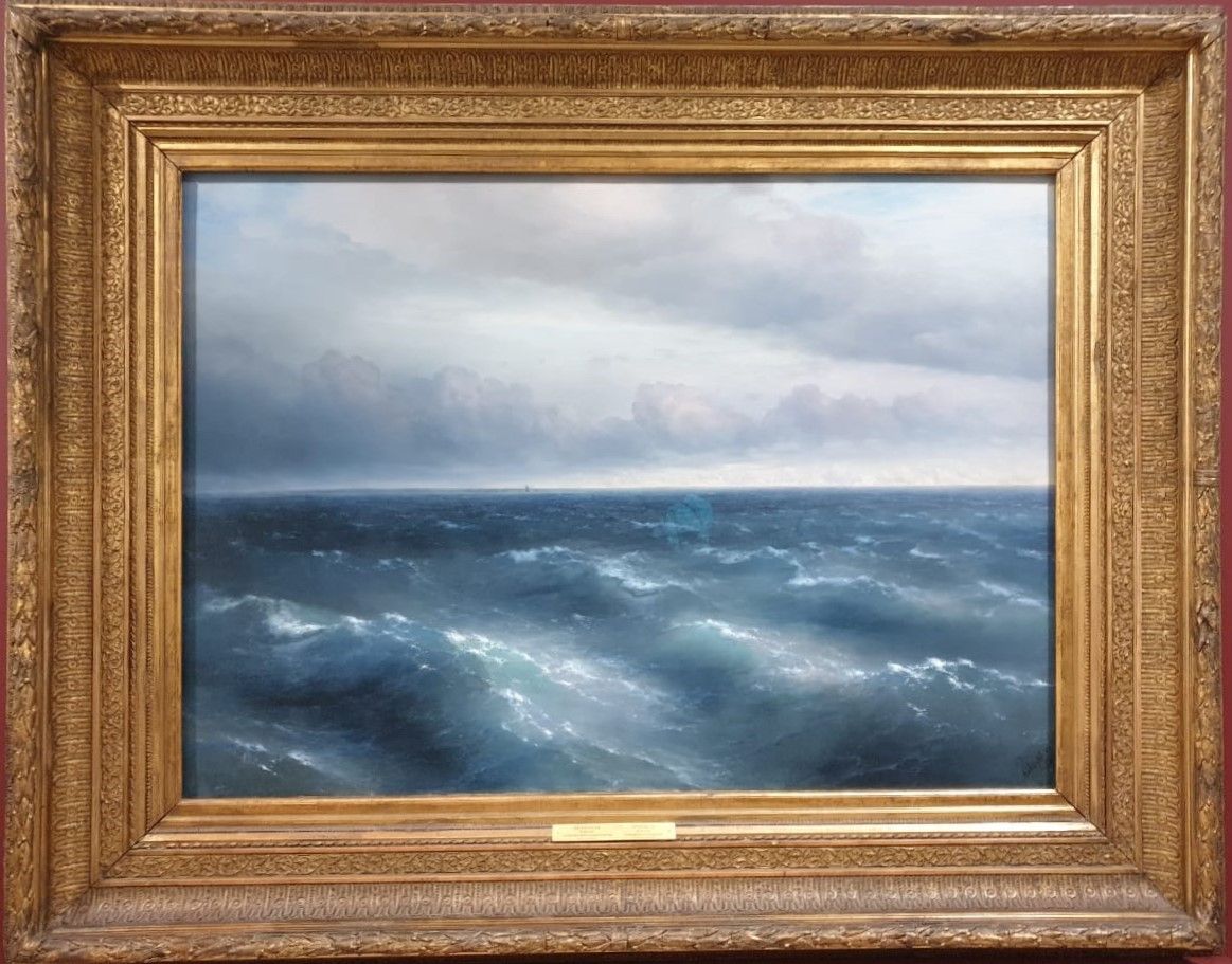 Иван Айвазовский Черное море (На Черном море начинает разыгрываться буря), 1881 холст, масло