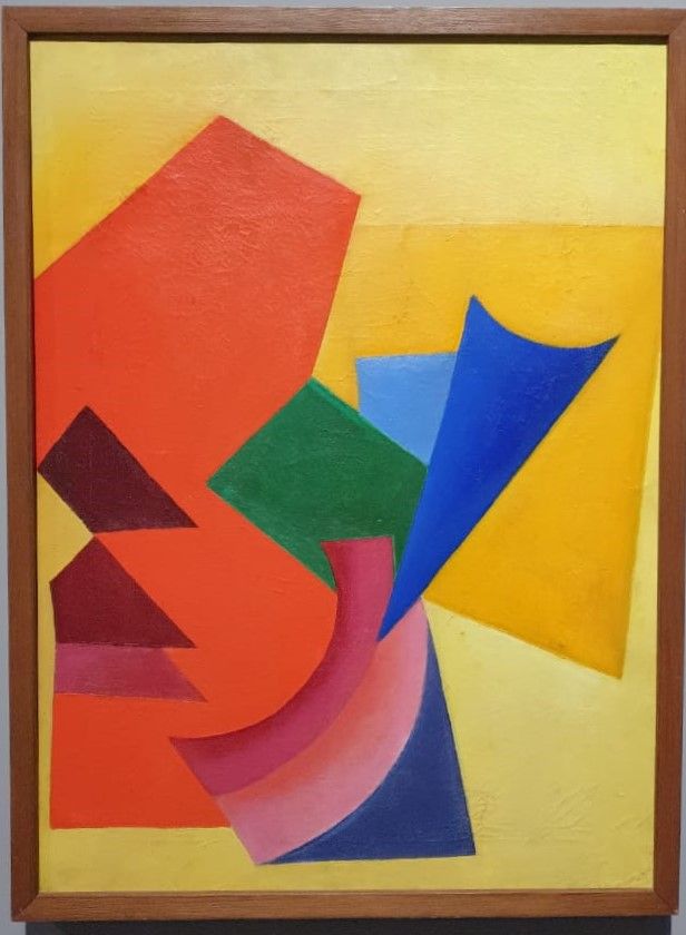 Ольга Розанова Супрематизм, 1916-1917 холст, масло