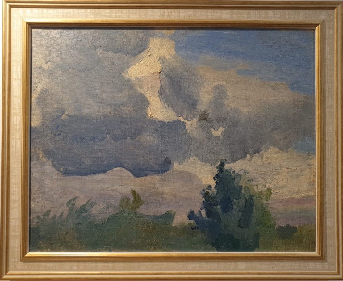 Лидия Тимошенко Небо Холст, масло 1950-е