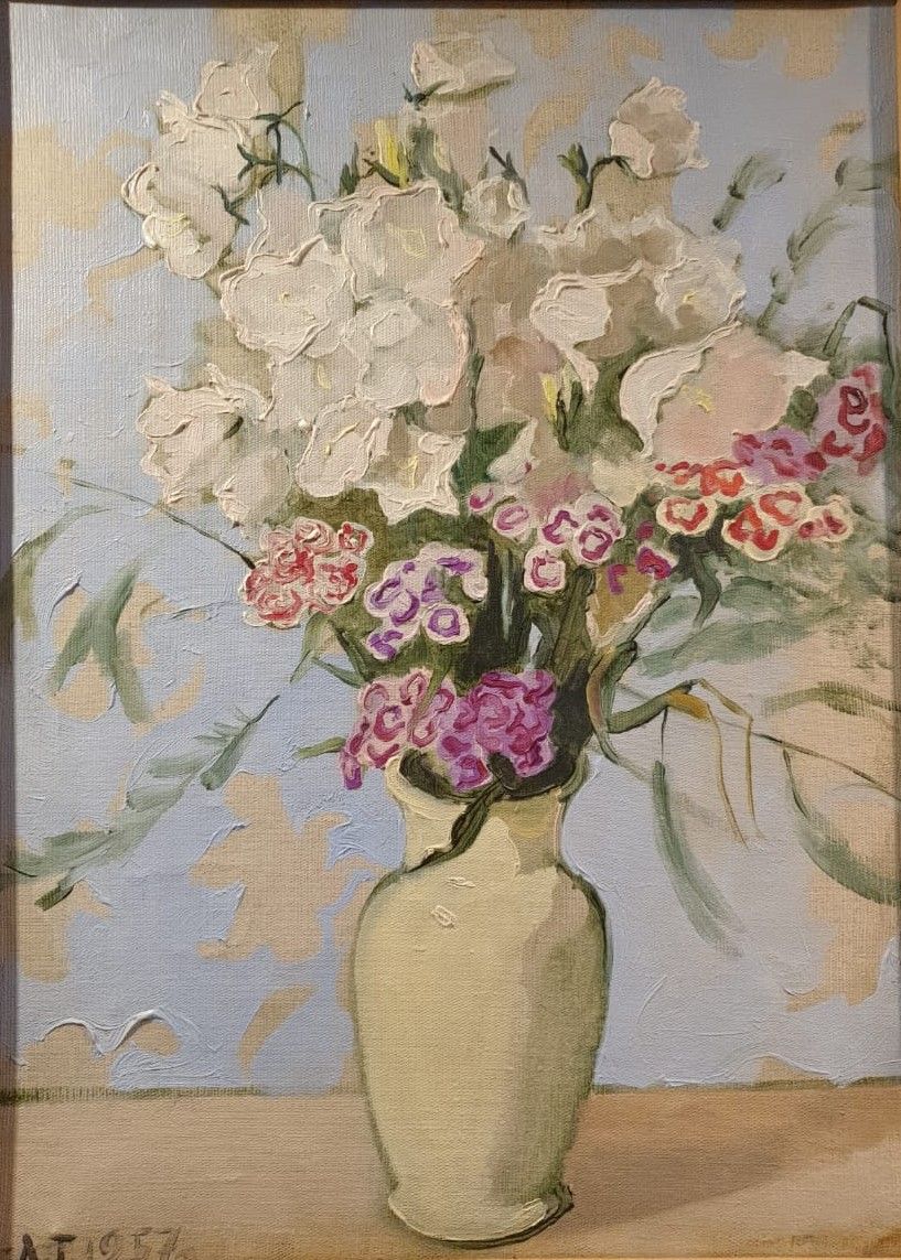 Лидия Тимошенко Белый букет холст, масло 1937