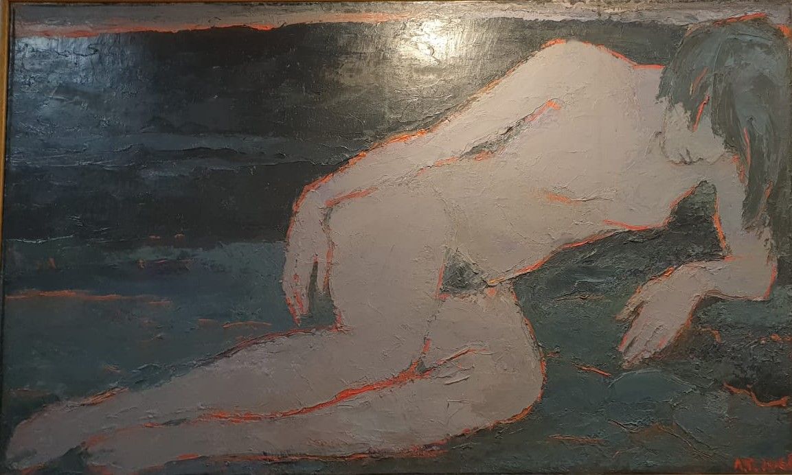 Лидия Тимошенко Обнажённая Холст, масло 1965