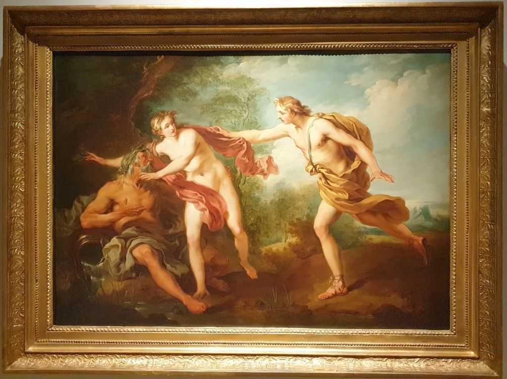 Франсуа Лемуан (1688-1737) Аполлон, преследующий Дафну. Первая половина XVIII в. холст, масло