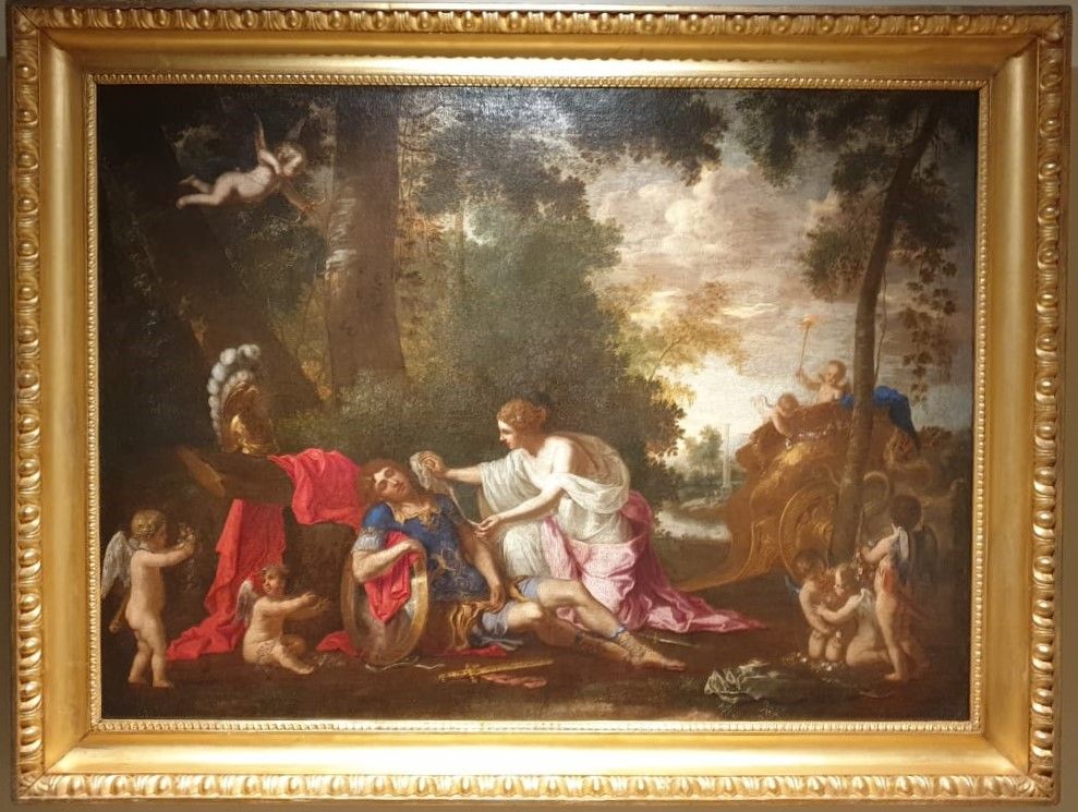 Шарль-Альфонс Дюфренуа (1611-1668) Ринальдо и Армида XVII в., холст, масло