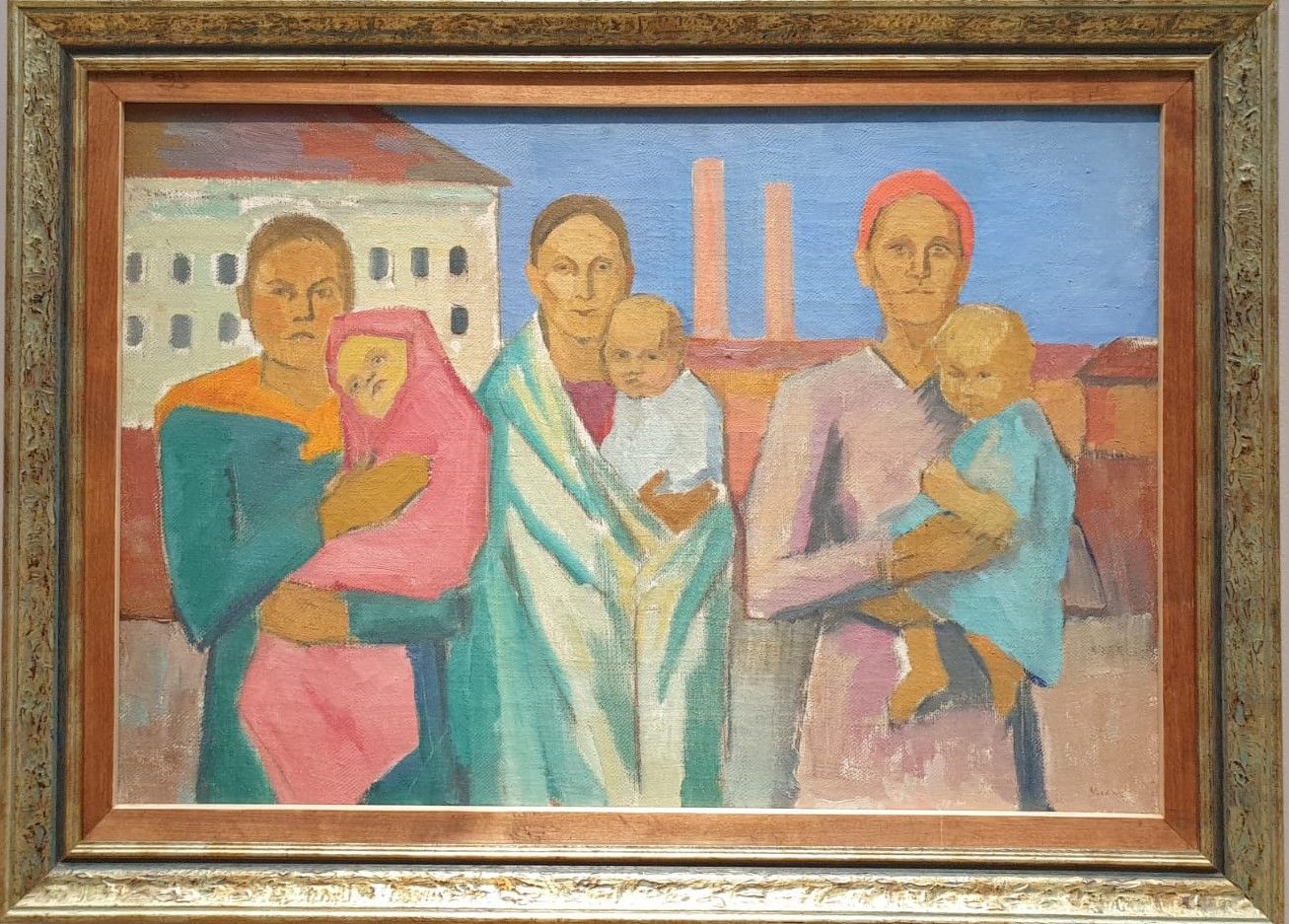 Фабричные матери. 1924.