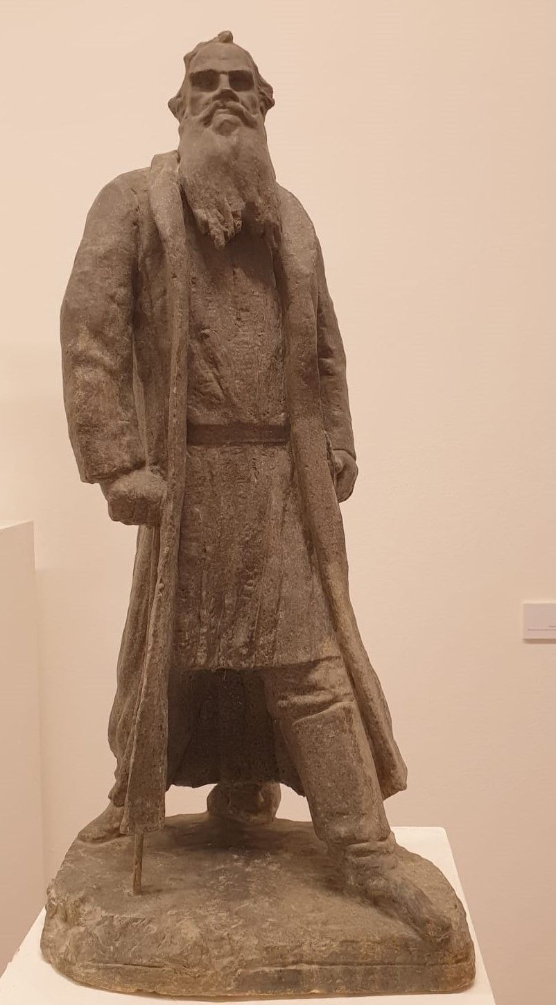 С.Т.Коненков Проект памятника Л.Н.Толстому 1953-1954 гипс