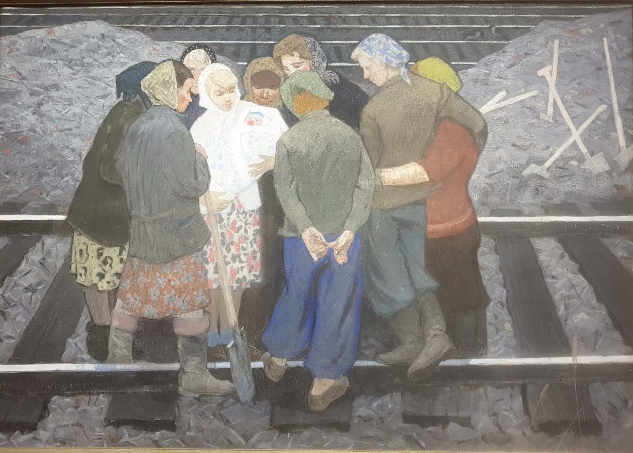 Мальчик родился 1962 холст, масло