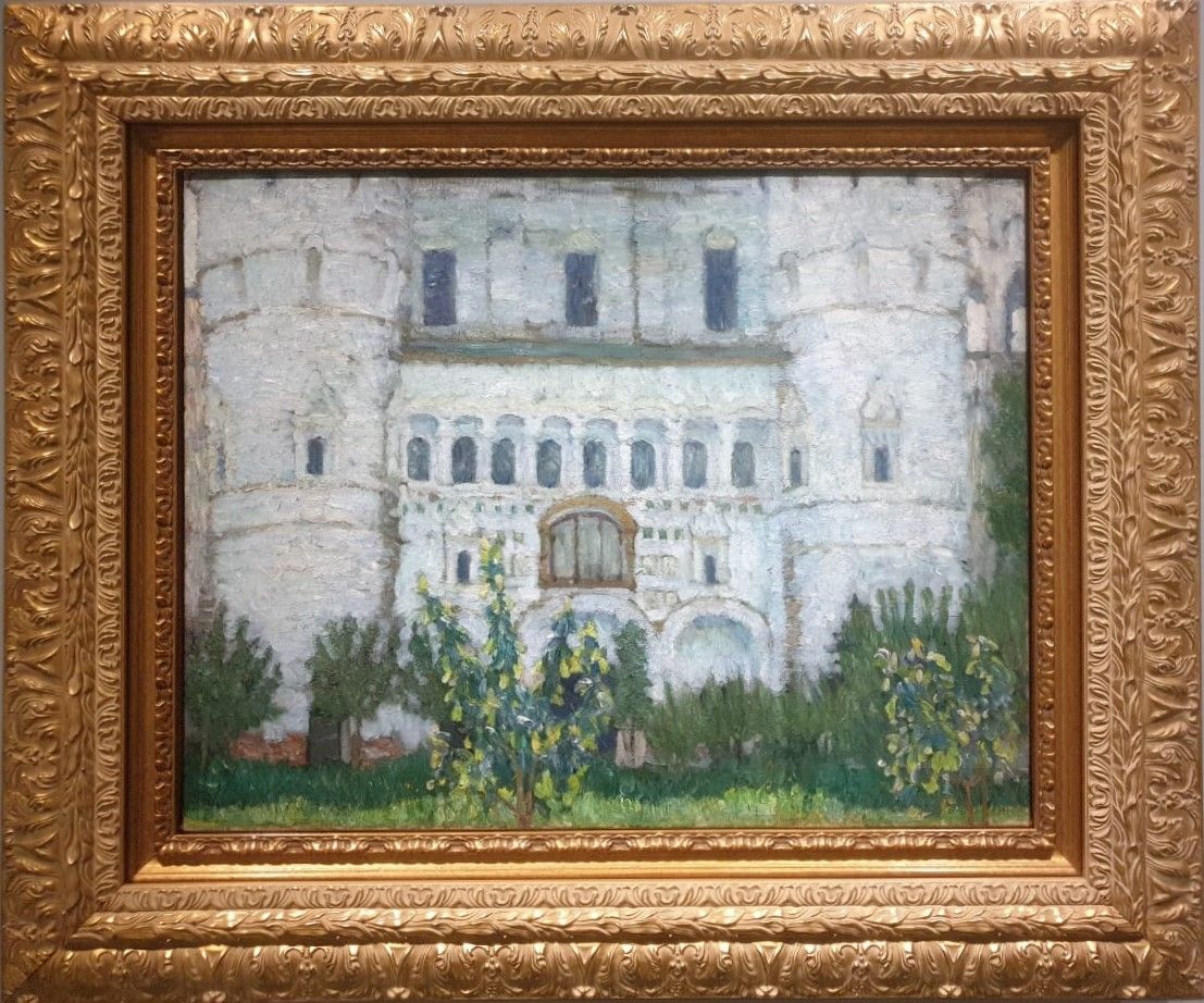 Константин Юон Ворота Ростовского Кремля 1906 холст, масло