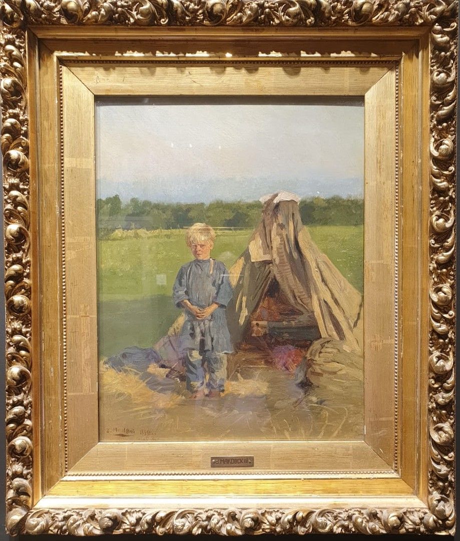 Маковский В.Е. Нянька 1880  холст, масло