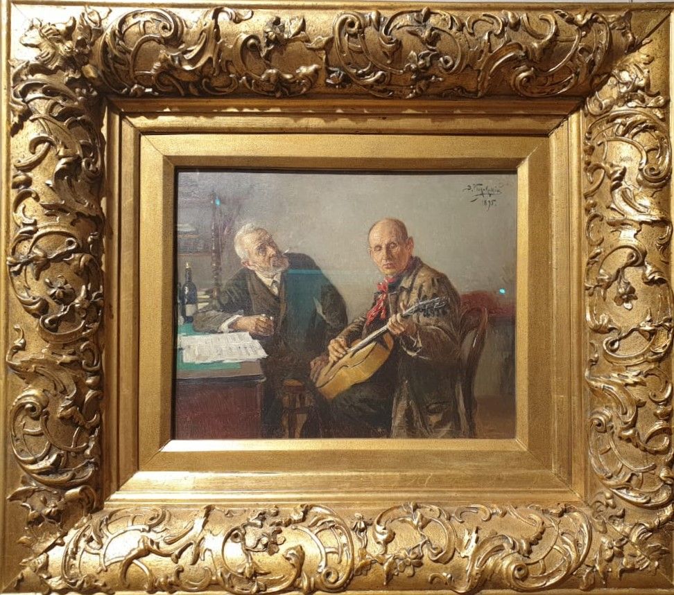 Маковский В.Е. Приятели 1895 холст, масло